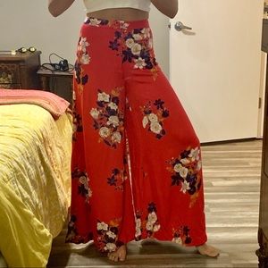 Free People wide leg trouser